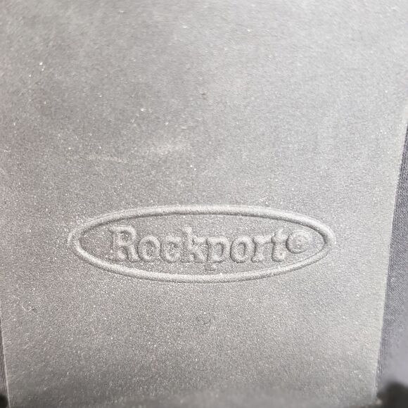 Rockport Black Wool Blend Fabric Career Chunky Loafer Heel - 9W (Wide) - Picture 7 of 10